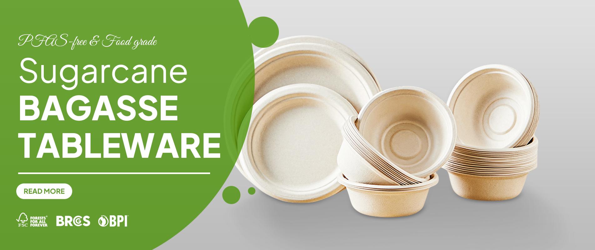 Sugarcane Bagasse Tableware