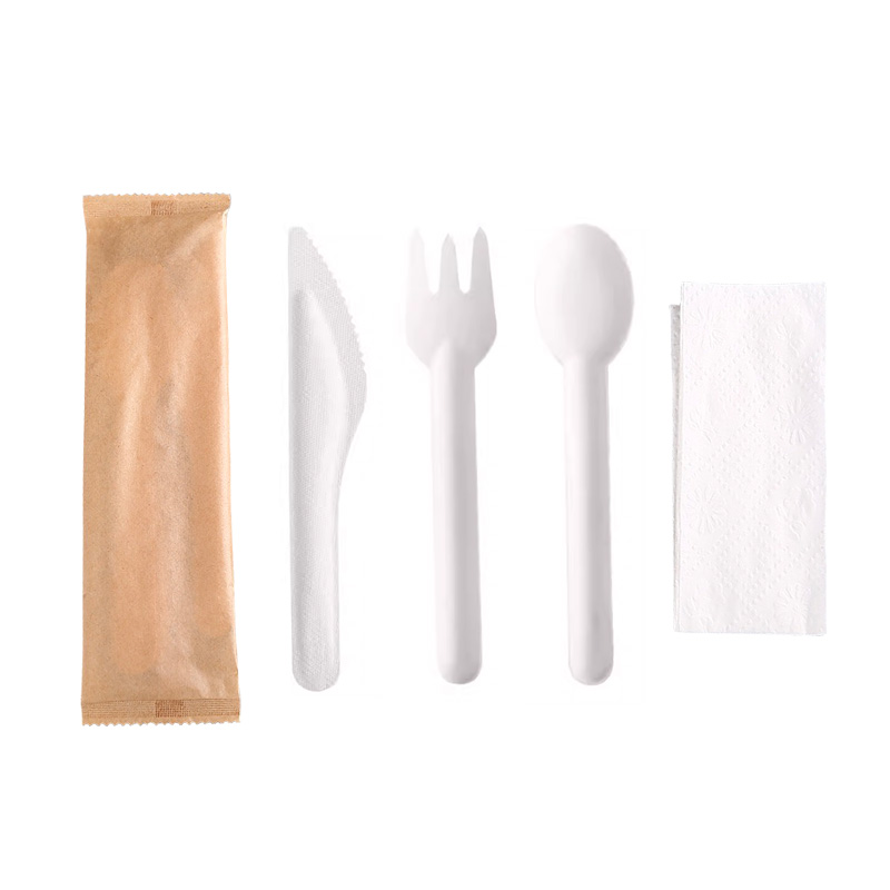 Paper Fork Spoon Knife Napkin