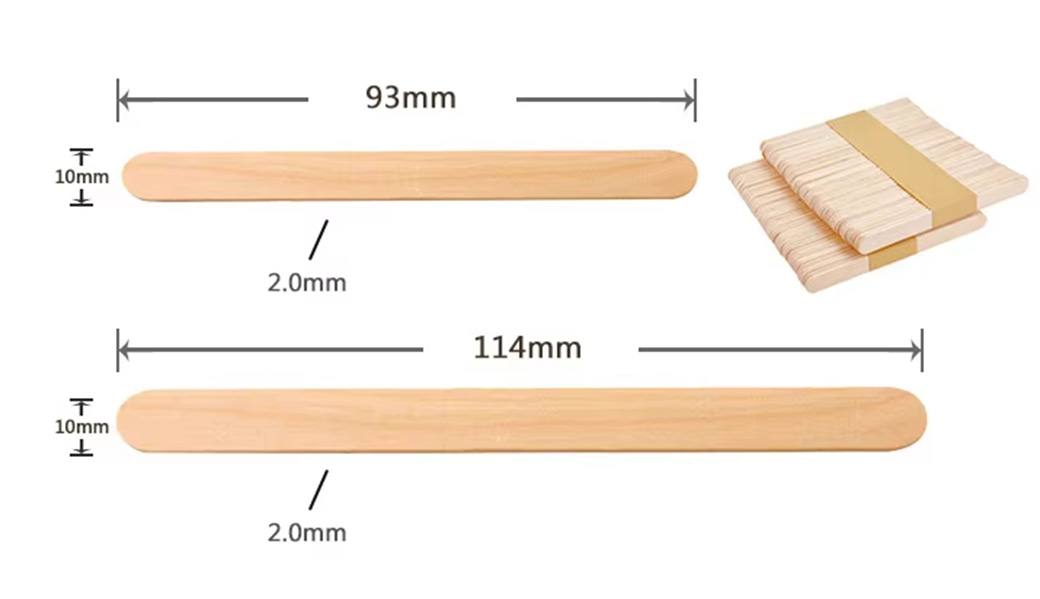 Wooden Ice Cream Stick