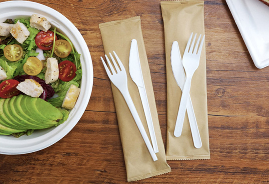 Compostable Cornstarch Cutlery