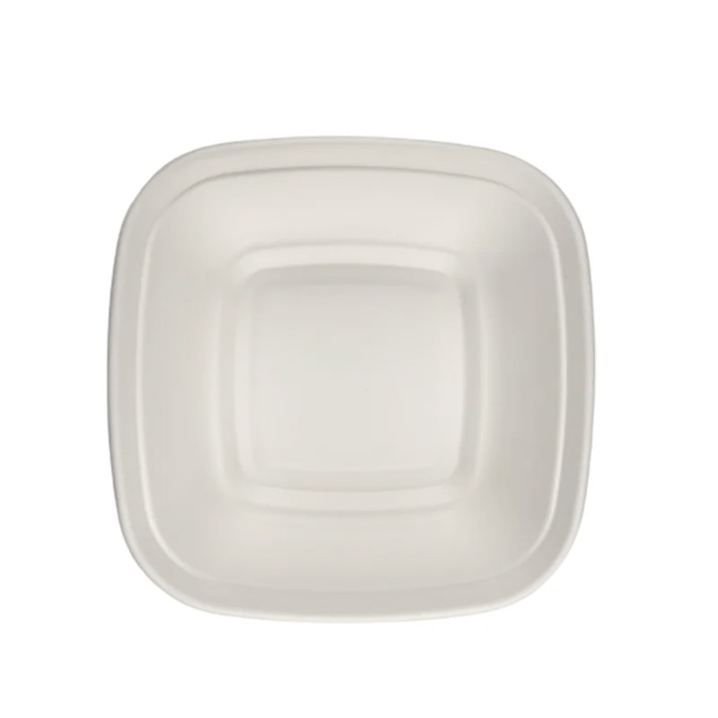 Compostable Sugarcane Round Takeout Bowl